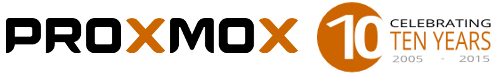 Proxmox-10-years-logo